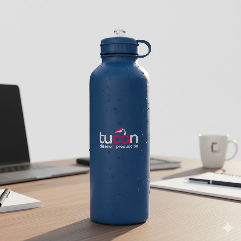 Botella Termo Acero Inox Mate Tucán