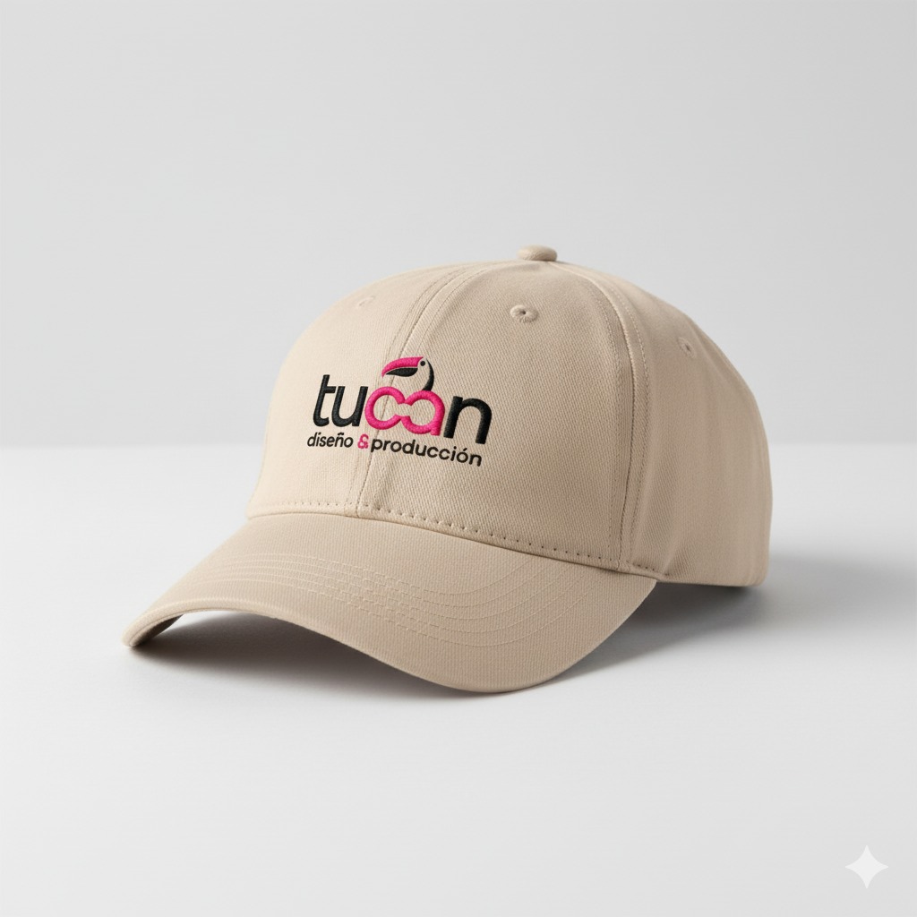 Gorra Drill Bordado 3D Tucán