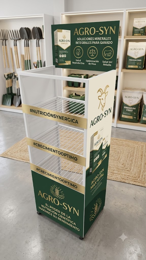 Floor Stand Metálico Agro-Syn Tucán