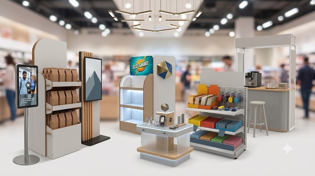 Showroom Modular Retail Góndolas Tucán
