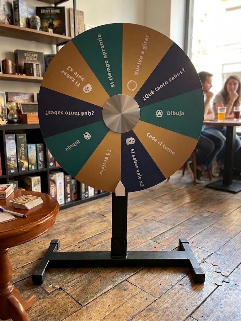 Ruleta Monumental con Pedestal de Acero para BTL